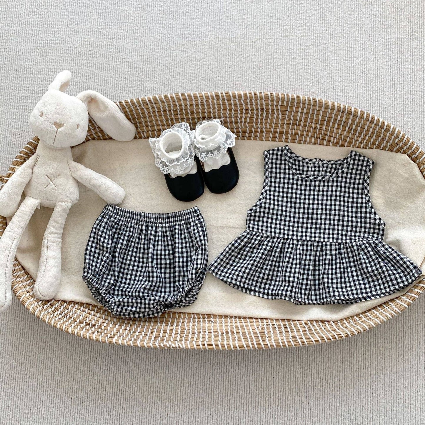 Sleeveless Top And Shorts Set