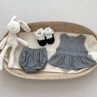 Sleeveless Top And Shorts Set