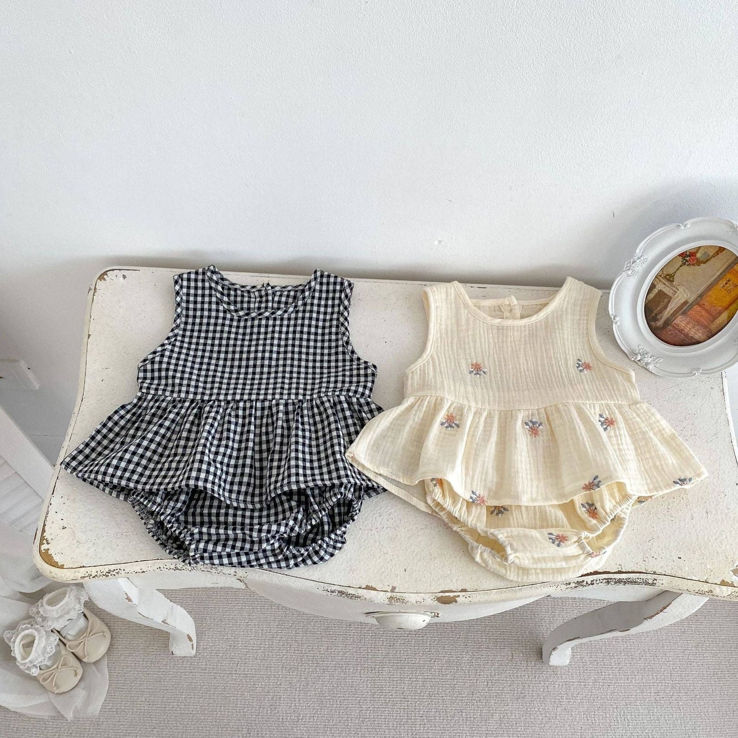 Sleeveless Top And Shorts Set