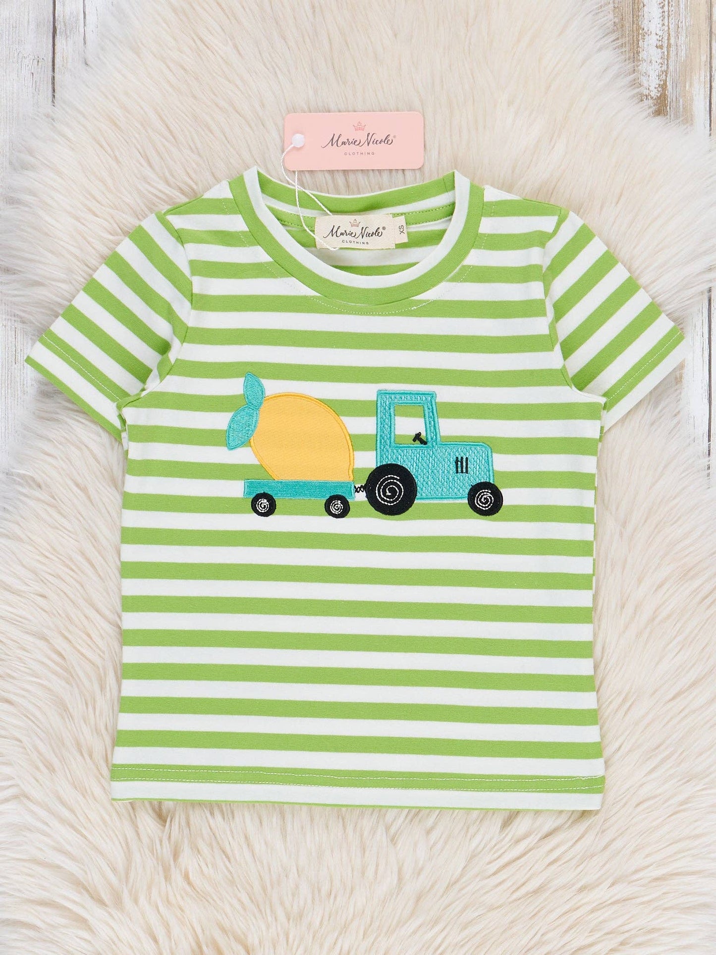 Striped Lemon Truck Shirt