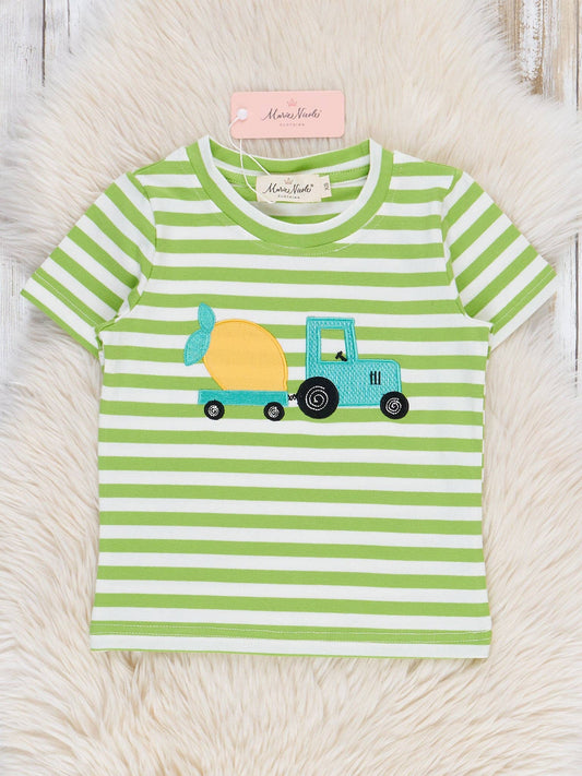 Striped Lemon Truck Shirt